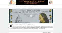 Desktop Screenshot of iis-brunelleschi.it